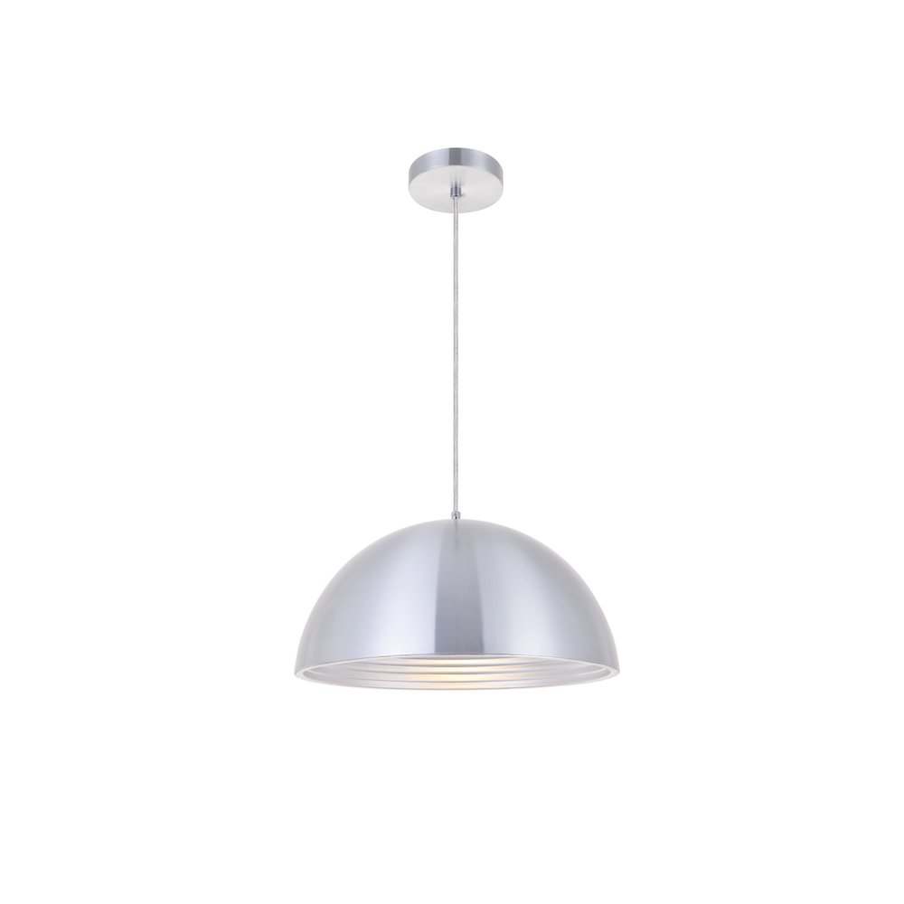 Circa 1 Light Burnished Nickel Pendant. Picture 3