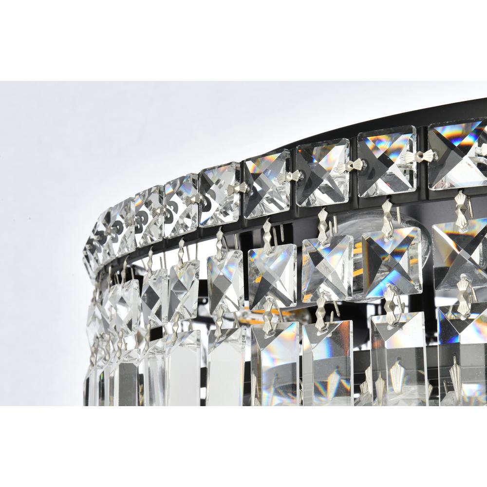 Maxime 24 inch black flush mount. Picture 4