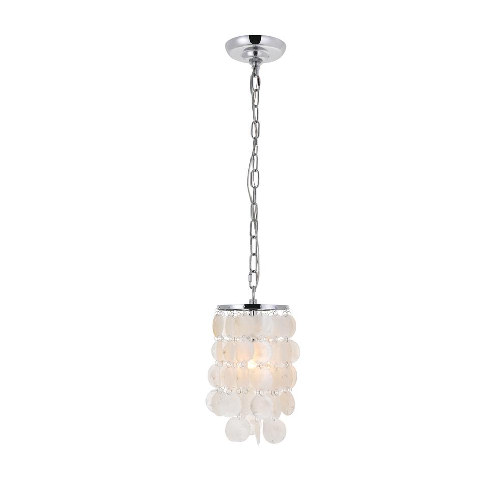 Selene 1 light Chrome Pendant. Picture 3