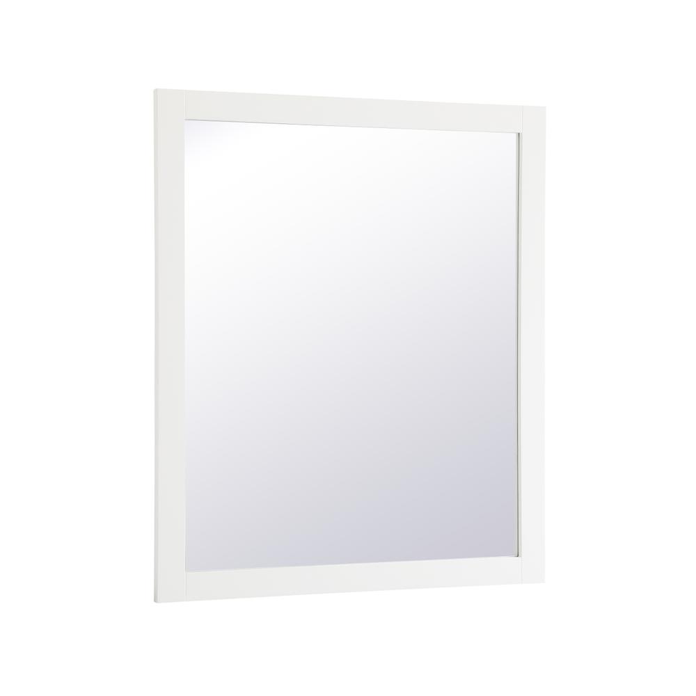 Aqua rectangle vanity mirror 42 inch in White. Picture 8