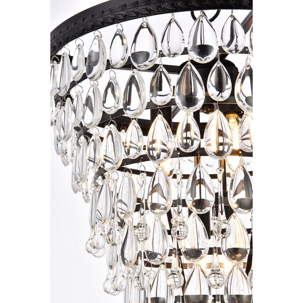 Nordic 5 lights black pendant. Picture 5