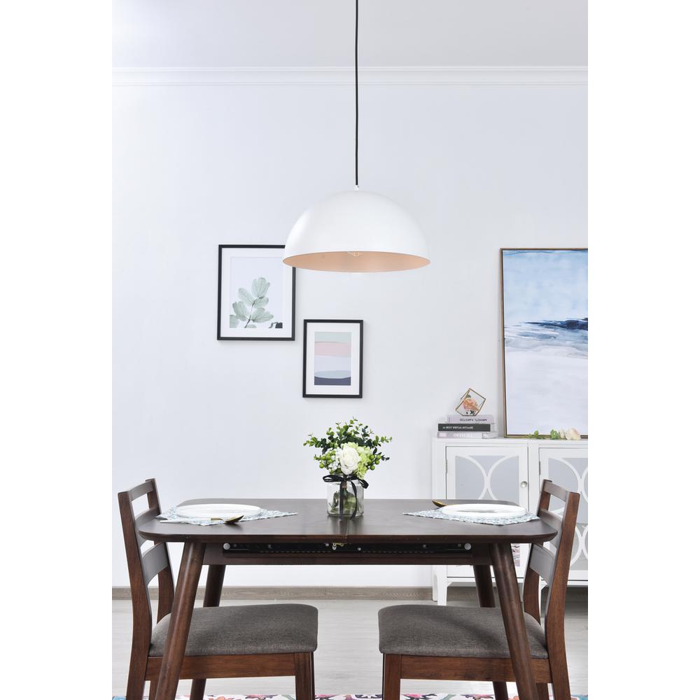 Forte 1 light White Pendant. Picture 14