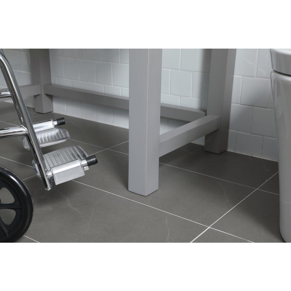 42 Inch ADA Compliant Bathroom Vanity In Grey. Picture 6