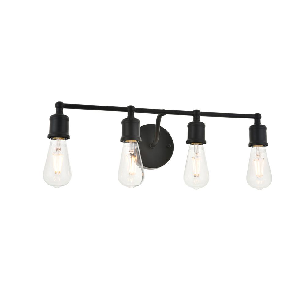 Serif 4 light black Wall Sconce. Picture 3