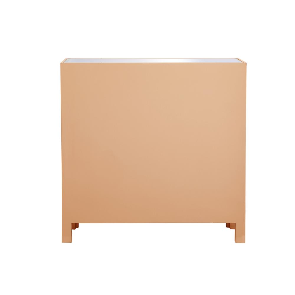 29 in. mirrored cabinet in antique gold. Picture 10