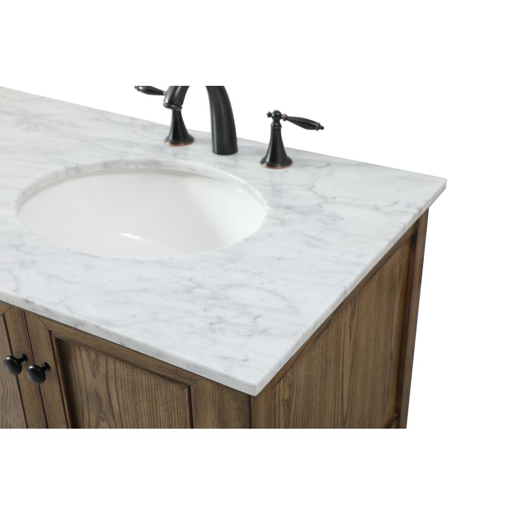 72 inch double bathroom vanity in driftwood. Picture 11