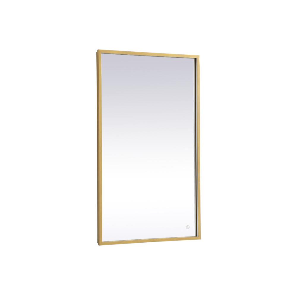 Pier 24x40 inch LED mirror with adjustable color temperature. Picture 9