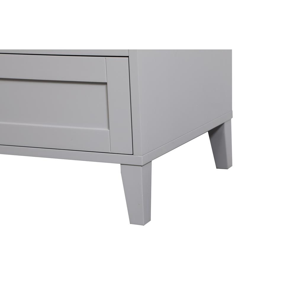 30 inch Single Bathroom Vanity in Grey. Picture 12