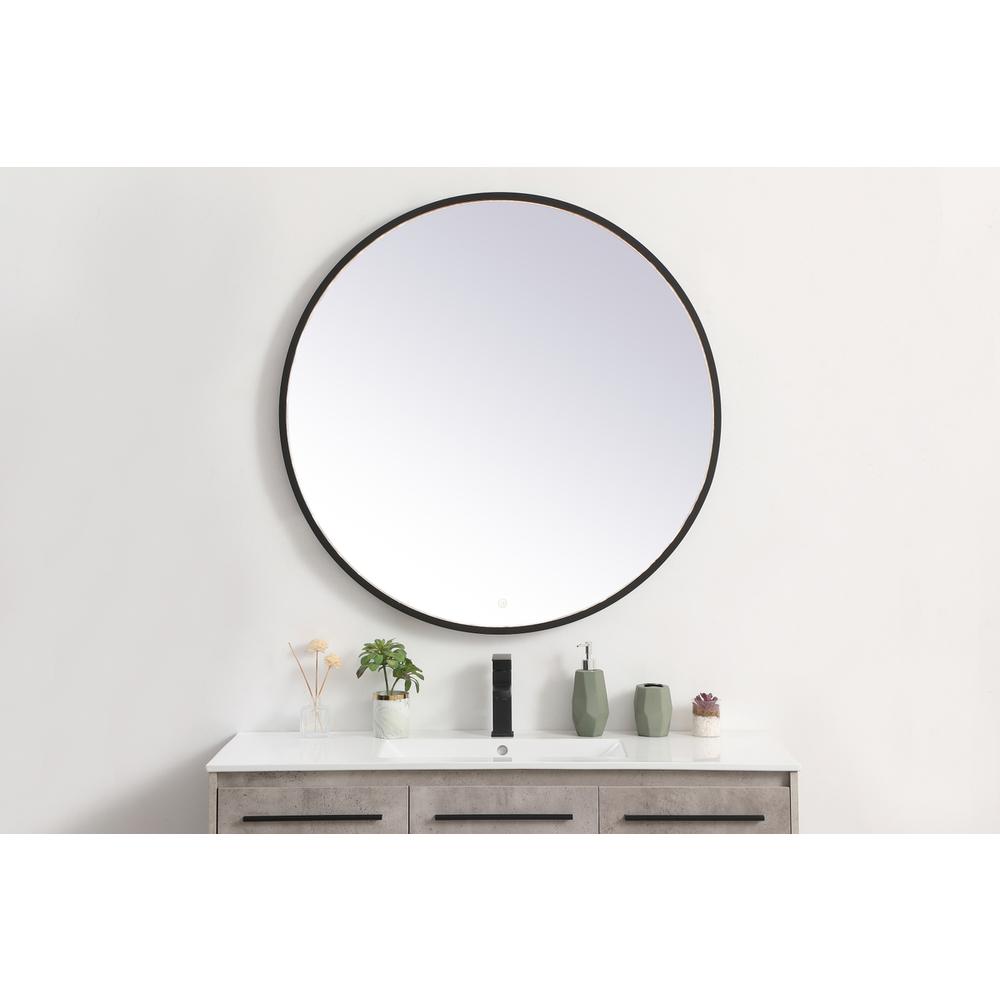 Pier 39 inch LED mirror with adjustable color temperature. Picture 10