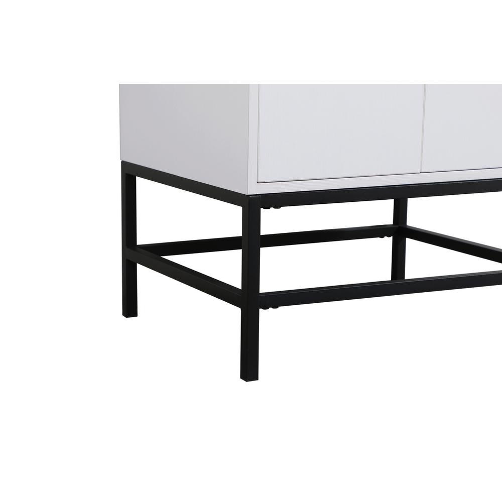 24 inch Single bathroom vanity in white. Picture 12