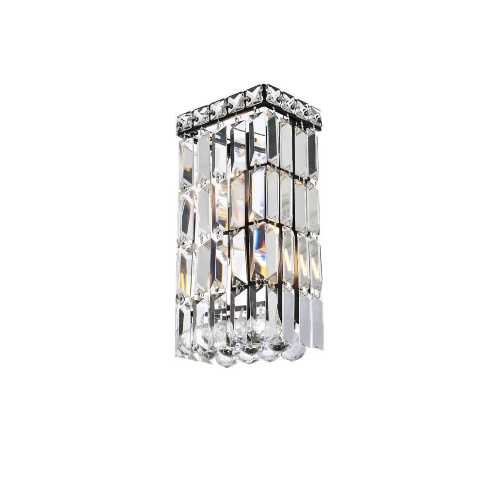 Maxime 6 Inch Black Wall Sconce. Picture 2