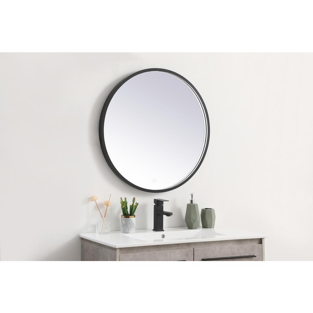 Pier 28 inch LED mirror with adjustable color temperature. Picture 3