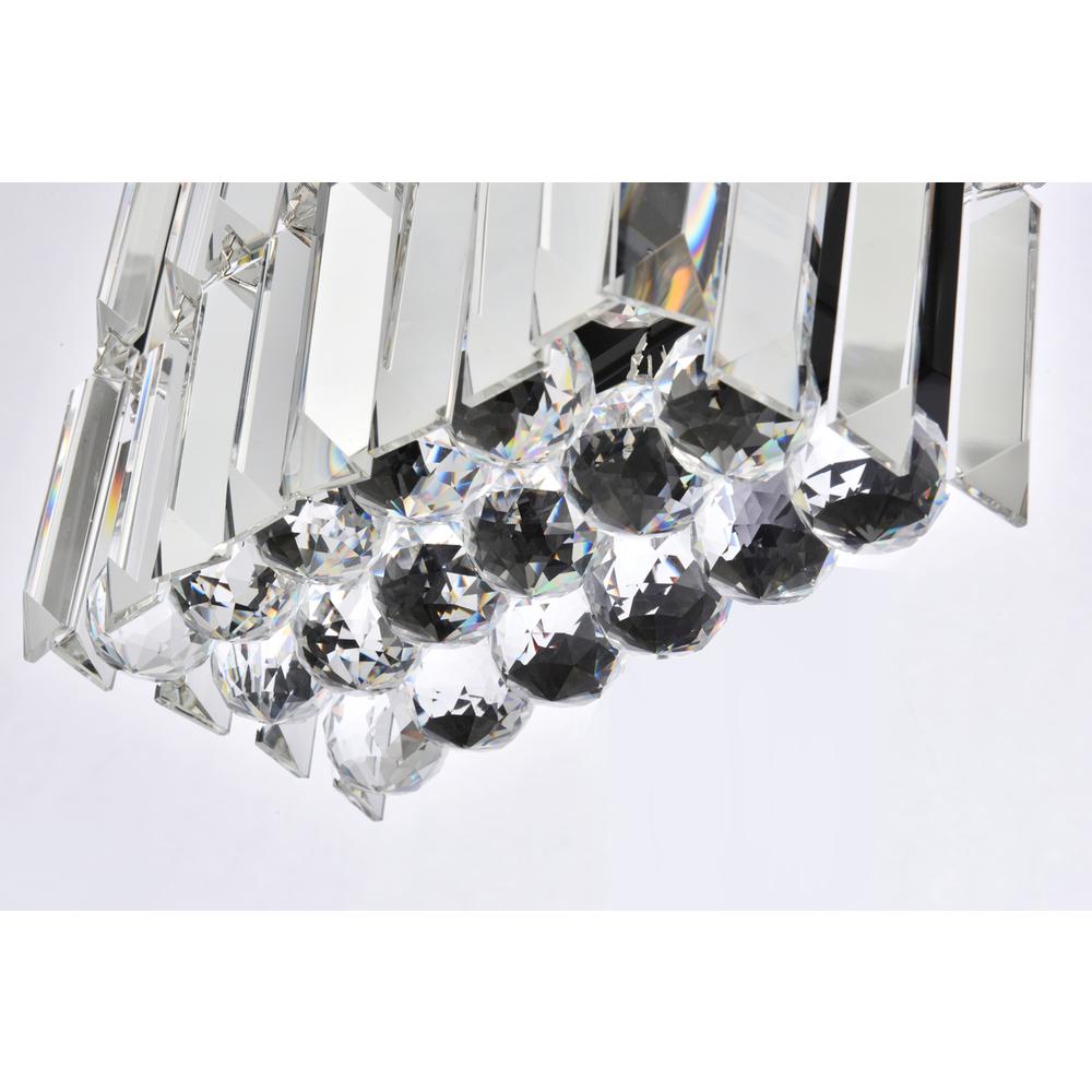 Maxime 8 Inch Black Wall Sconce. Picture 3