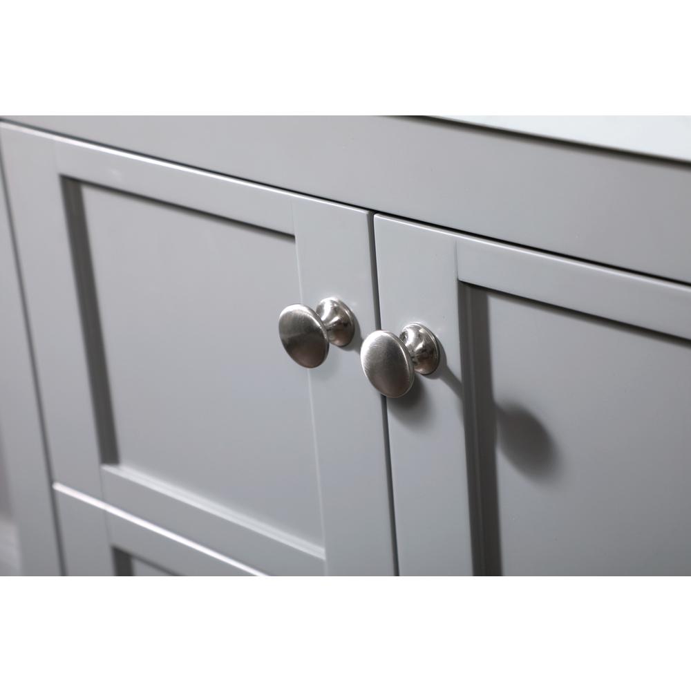 24 inch Single bathroom vanity in grey. Picture 12
