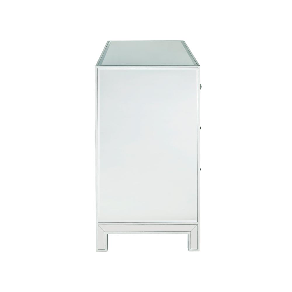 Dresser 6 drawers 48in. W x 18in. Din. x 32in. H in antique silver paint. Picture 8