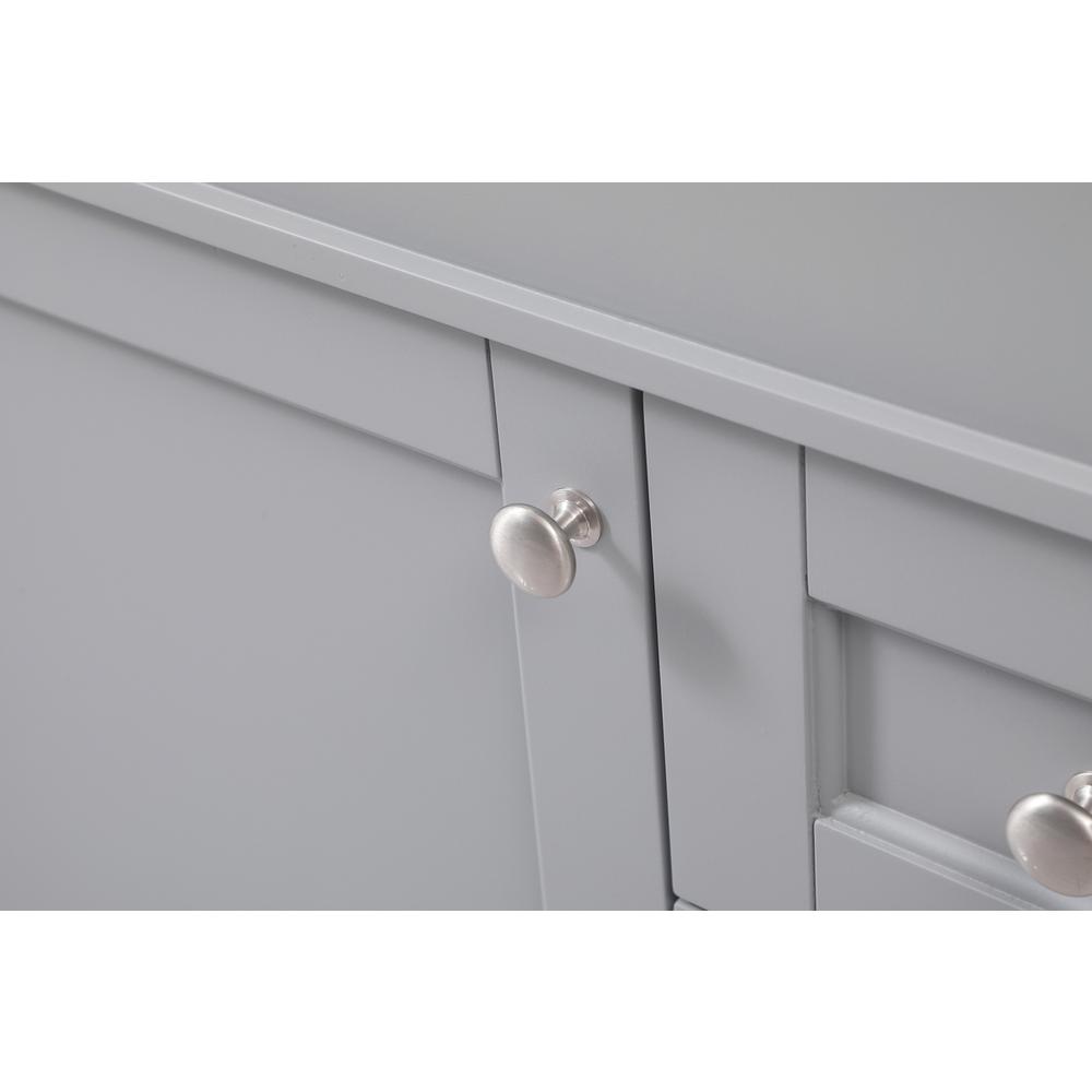 32 inch Single bathroom vanity in grey. Picture 12