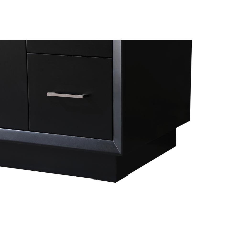48 Inch SIngle Bathroom Vanity In Black. Picture 13