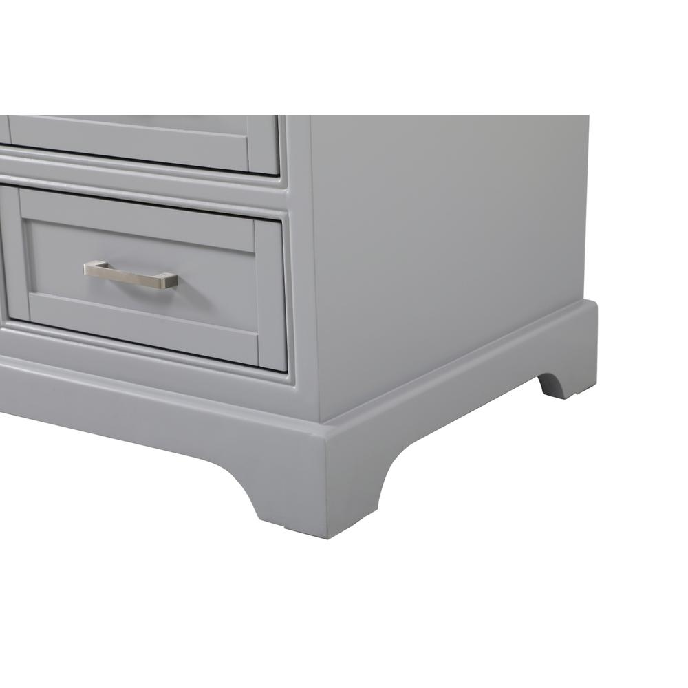 60 inch Single bathroom vanity in grey. Picture 13
