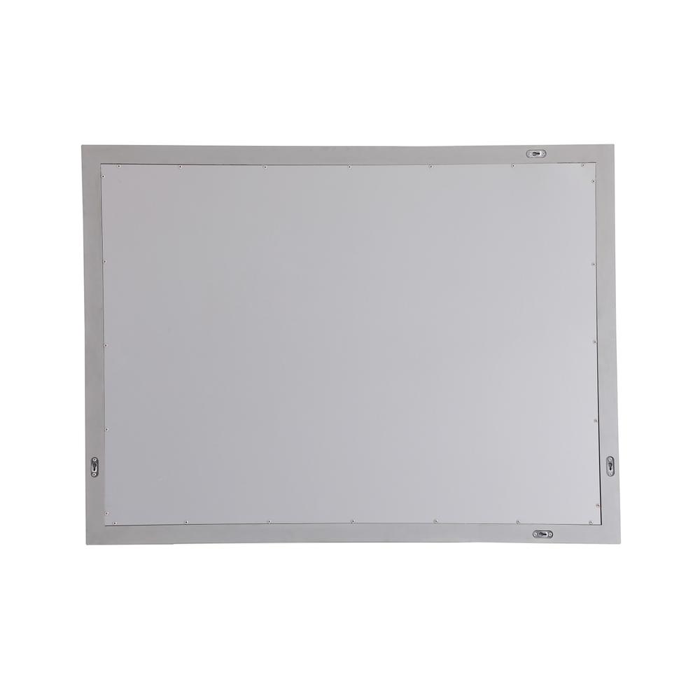 Aqua rectangle vanity mirror 48 inch in Grey. Picture 9