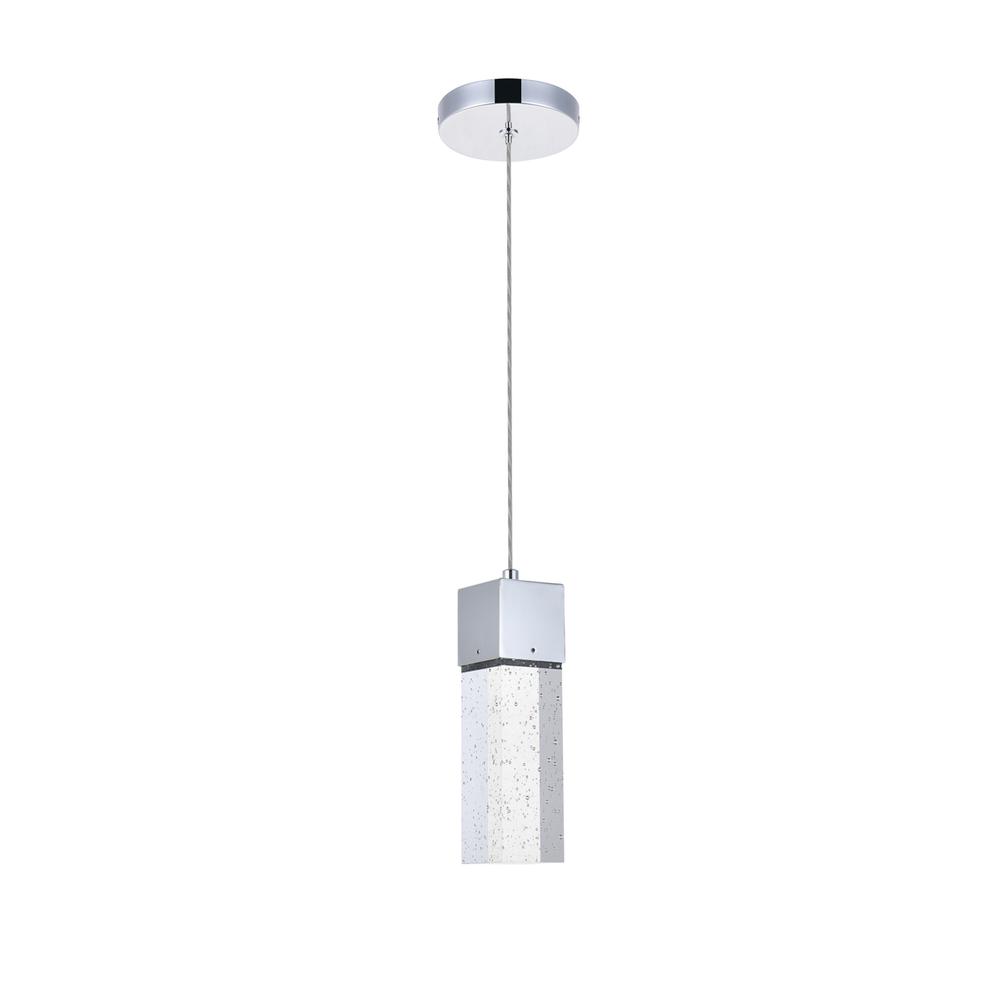 Novastella 1 light Chrome LED Pendant. Picture 4