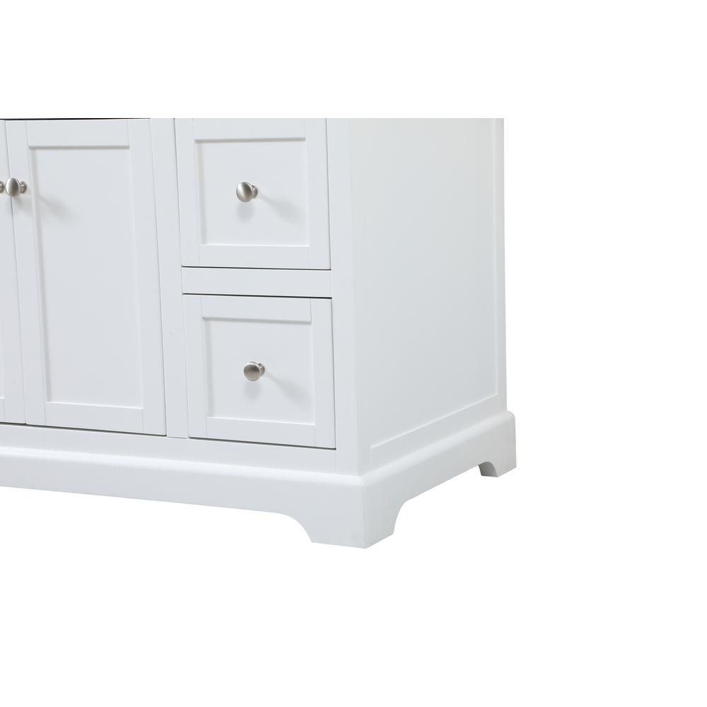 48 inch Single bathroom vanity in white. Picture 13