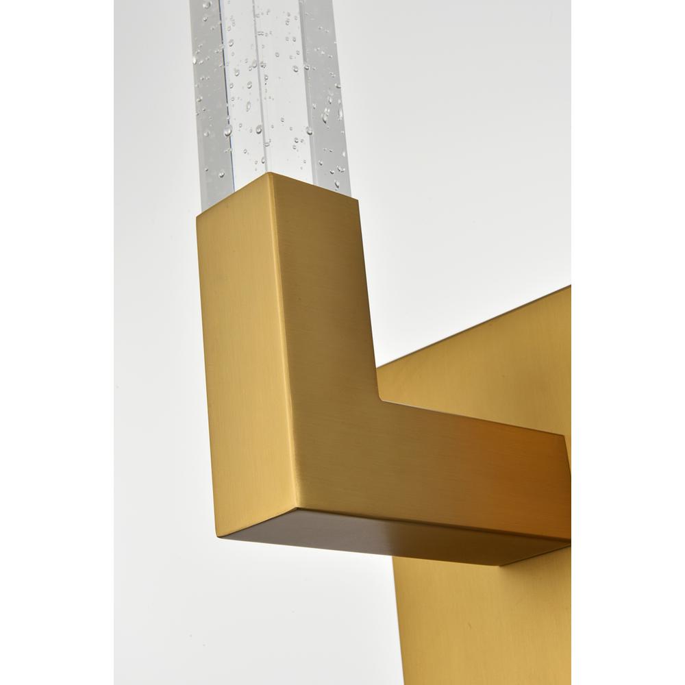 Noemi 6 inch Adjustable LED Wall Sconce in Satin Gold. Picture 6