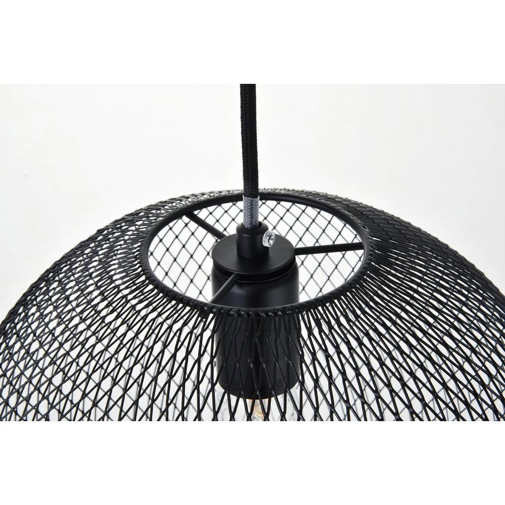 Keller 1 Light Black Pendant. Picture 5