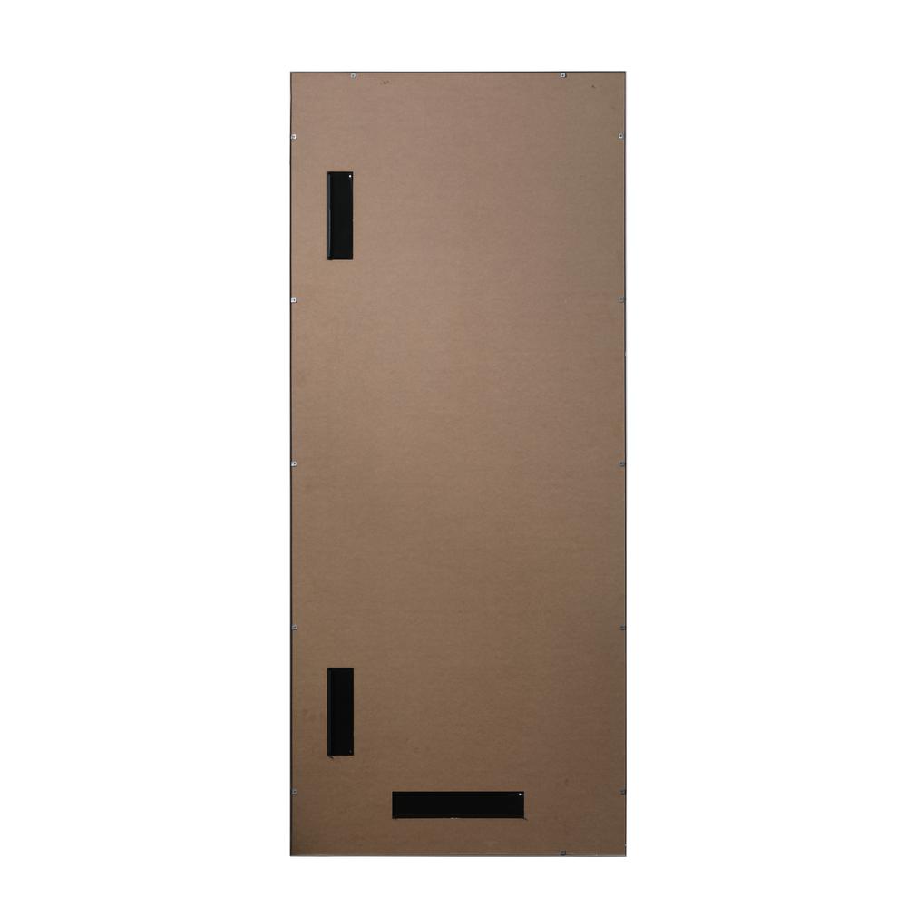 French Panel Full Length Mirror 30x70 Inch In Silver. Picture 8