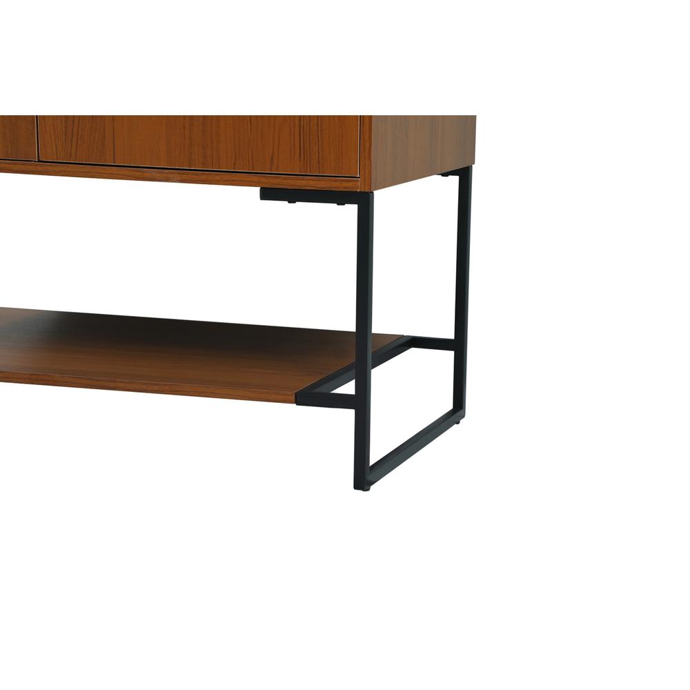 36 inch Single bathroom vanity in teak. Picture 13