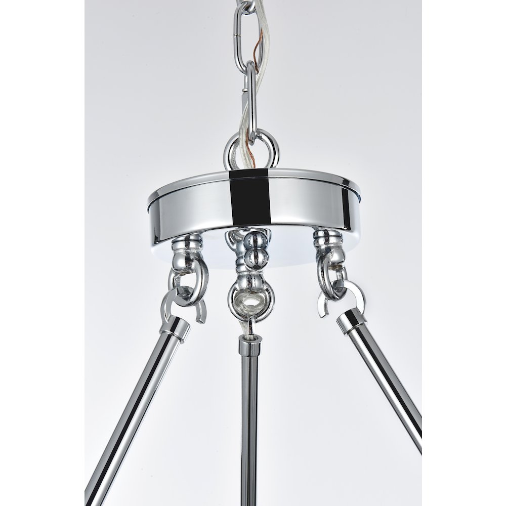 Cadence 48 Inch Chandelier In Chrome. Picture 6
