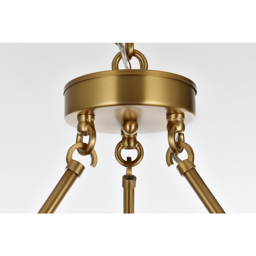 Cadence 48 Inch Chandelier In Satin Gold. Picture 6