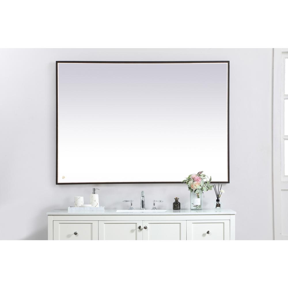 Pier 42x60 inch LED mirror with adjustable color temperature. Picture 12