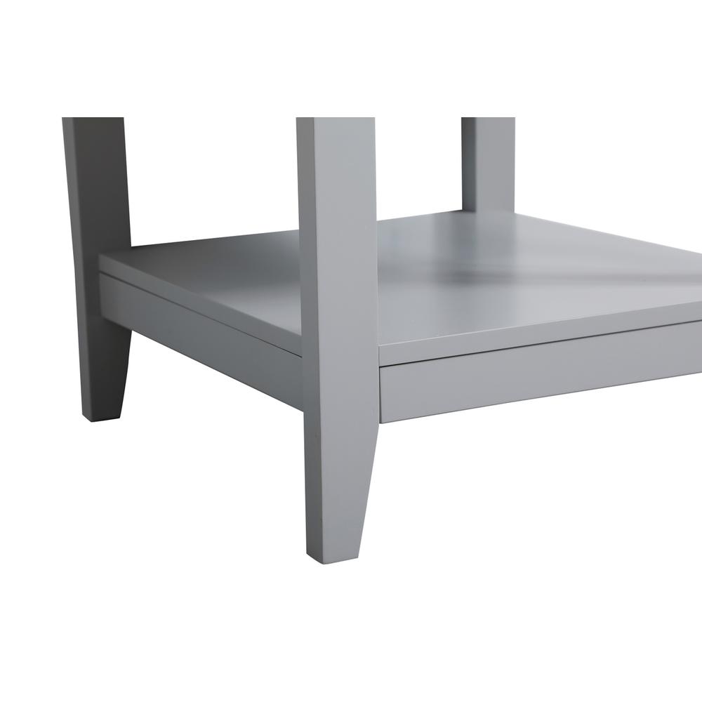18 inch Single Bathroom Vanity in Grey. Picture 12