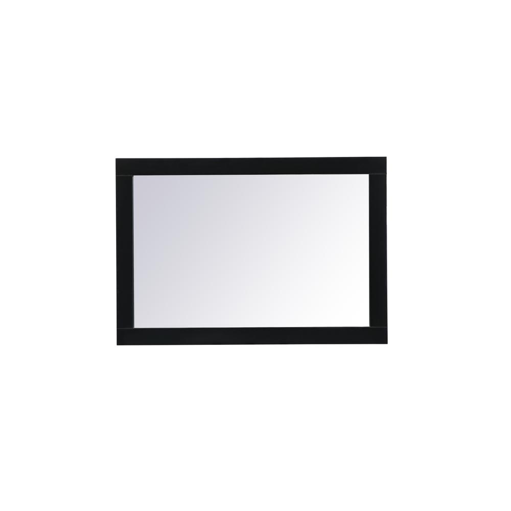 Cole vanity mirror 22 x 32 inch in black. Picture 6