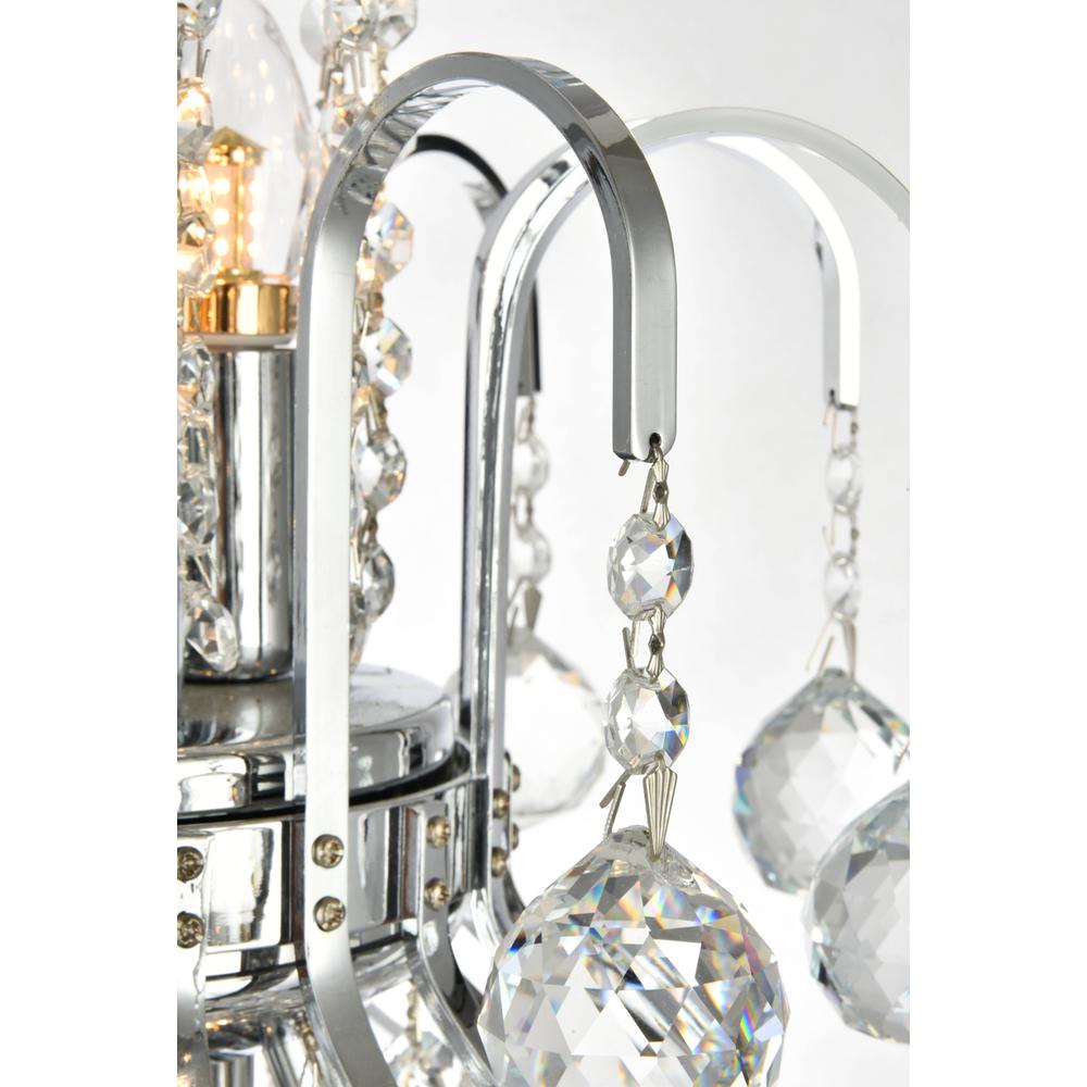 Toureg 11 light Chrome Chandelier Clear Royal Cut Crystal. Picture 3
