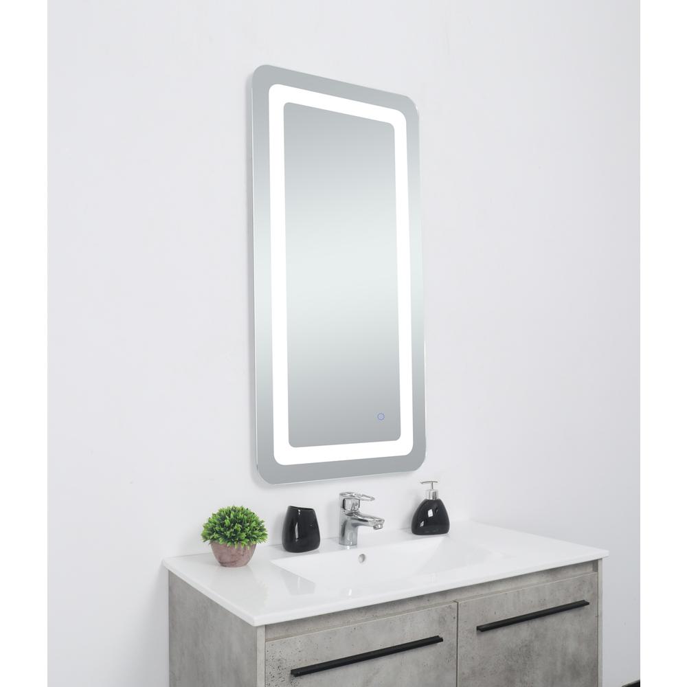 Genesis 27in x 40in soft edge LED mirror. Picture 4