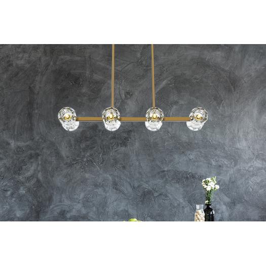 Eren 31 inch Pendant Light in Satin Gold. Picture 7