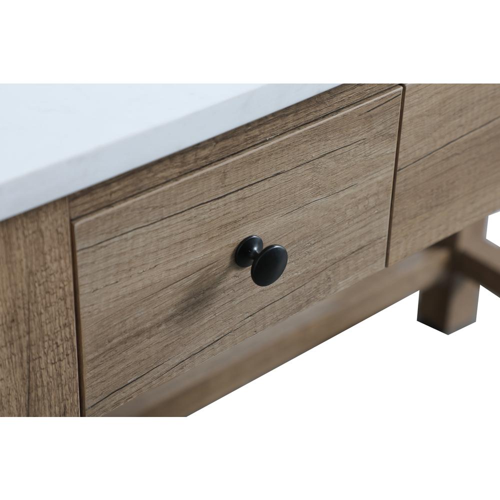 42 Inch ADA Compliant Bathroom Vanity In Natural Oak. Picture 12