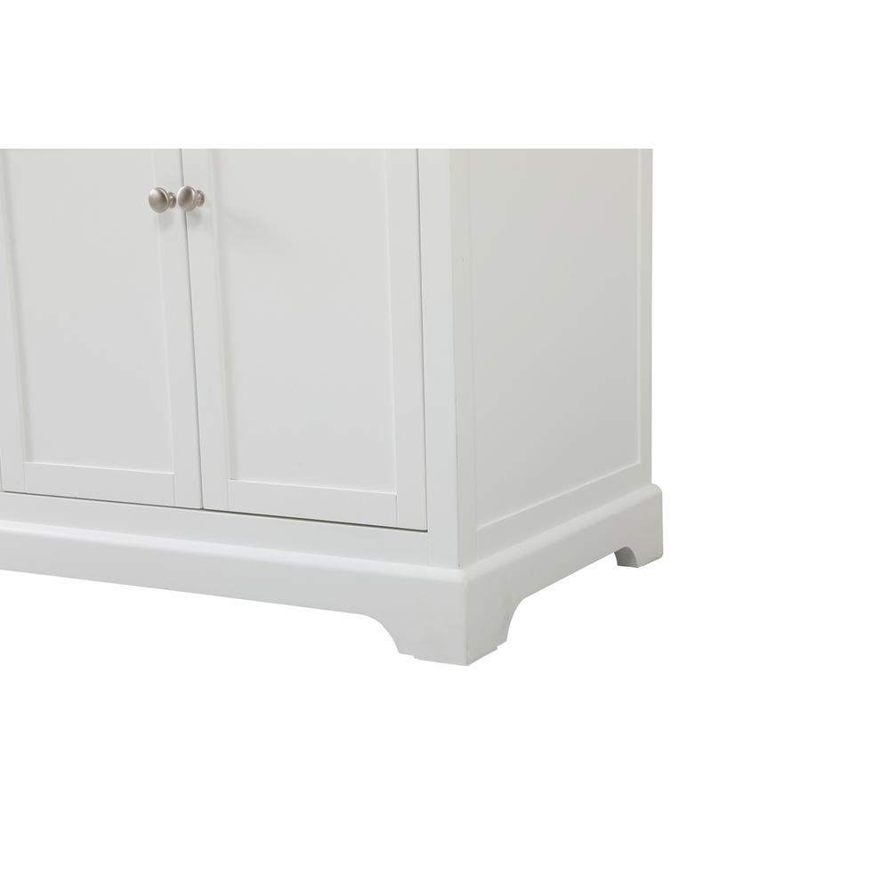 72 inch double bathroom vanity in white. Picture 13