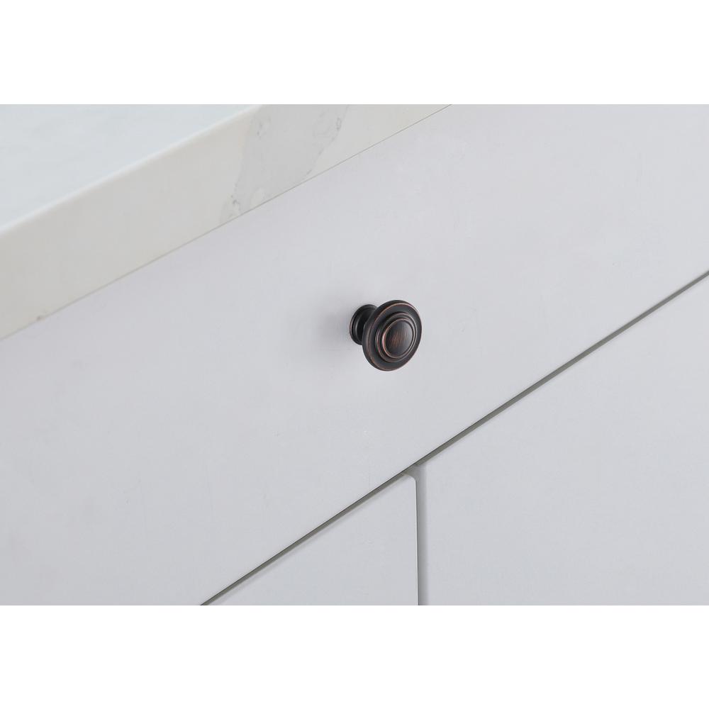Minu 1.3" Diameter Oil-rubbed Bronze Mushroom Knob Multipack (Set of 10). Picture 2