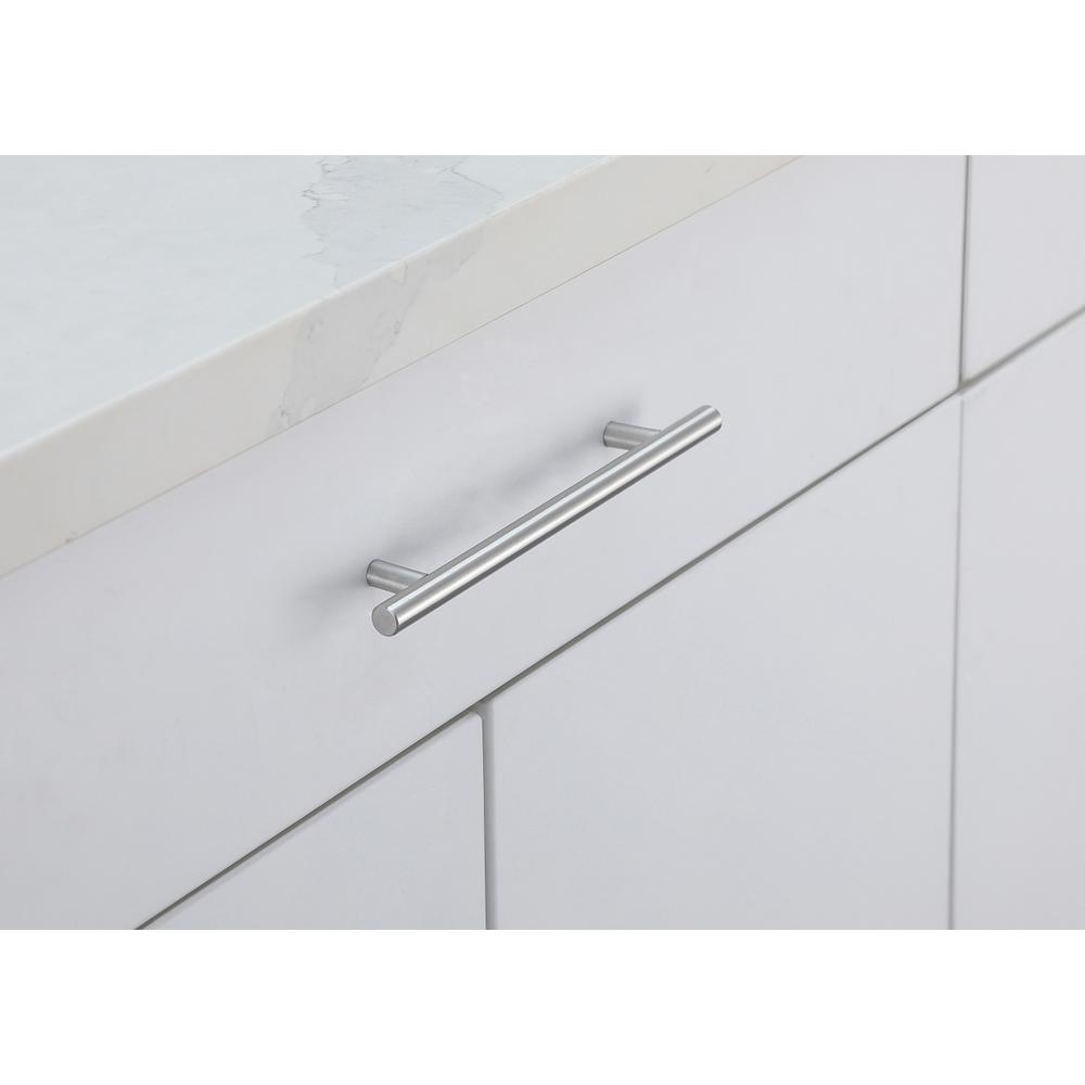 Quinn 6-5/16" Center to Center Brushed Nickel Bar Pull Multipack (set of 10). Picture 2