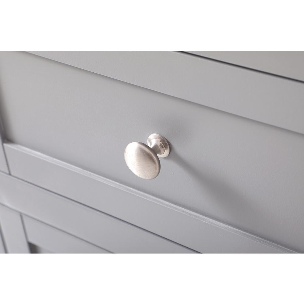 72 inch double bathroom vanity in grey. Picture 12