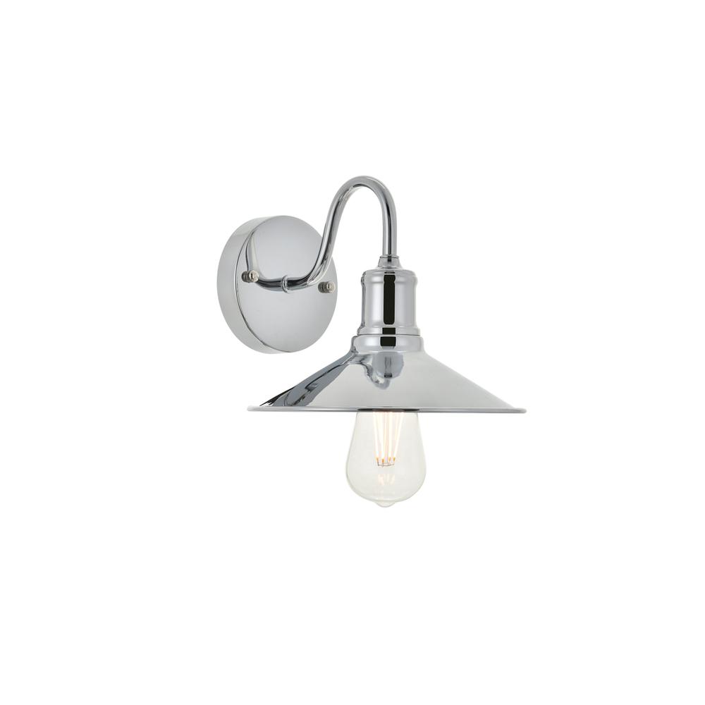 Etude 1 light chrome Wall Sconce. Picture 1