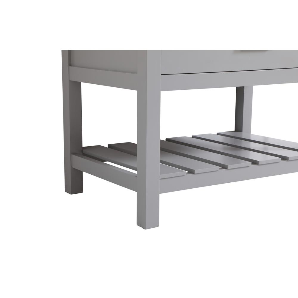 36 inch Single bathroom vanity in grey. Picture 13