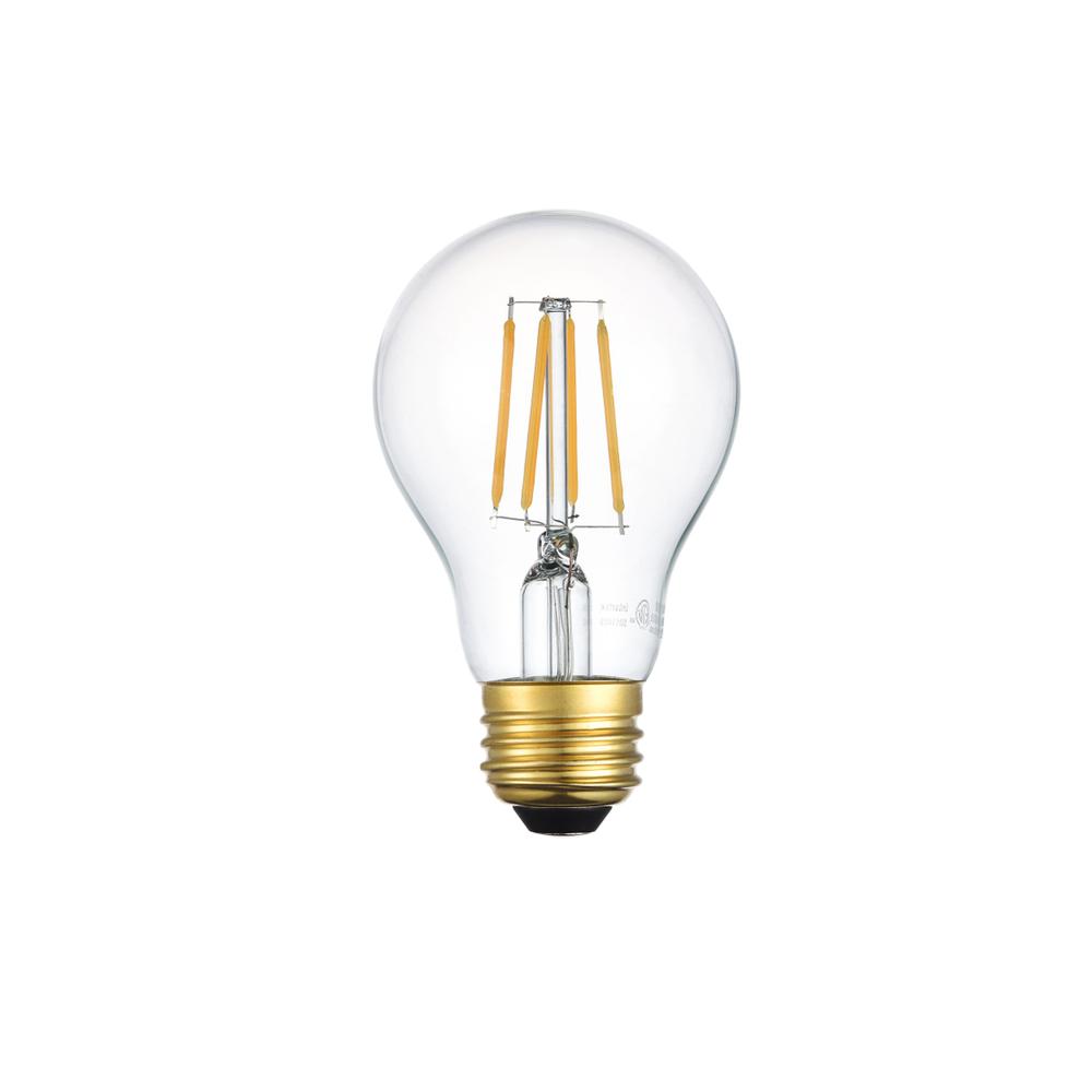 LED 3000K nostalgic filament 4.5 watts 450 lumens A19 light bulb. Picture 2