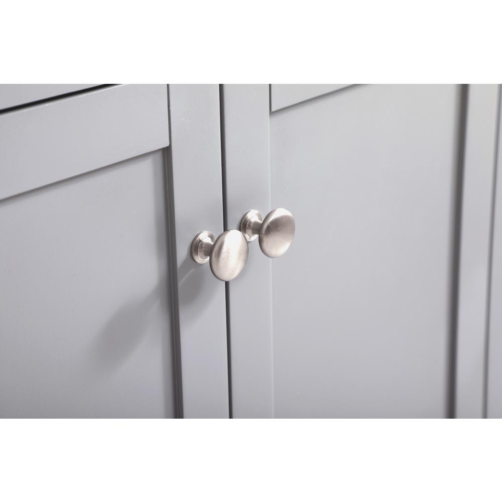 36 inch Single bathroom vanity in grey with backsplash. Picture 12