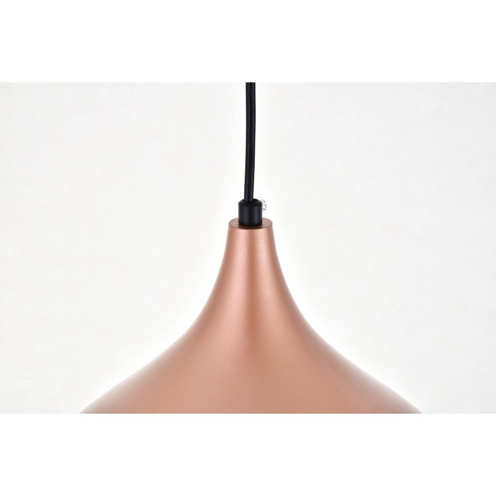 Circa 1 Light Honey Gold Pendant. Picture 5
