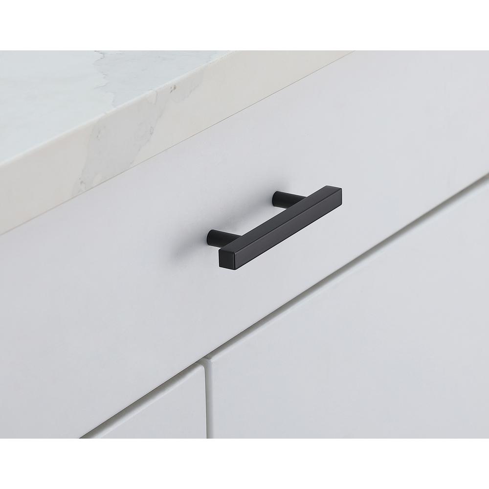 Dior 3" Center to Center Matte Black Bar Pull Multipack (set of 10). Picture 2