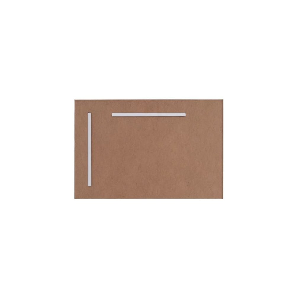 Aluminum Frame Rectangle Mirror 24x36 In Silver. Picture 4