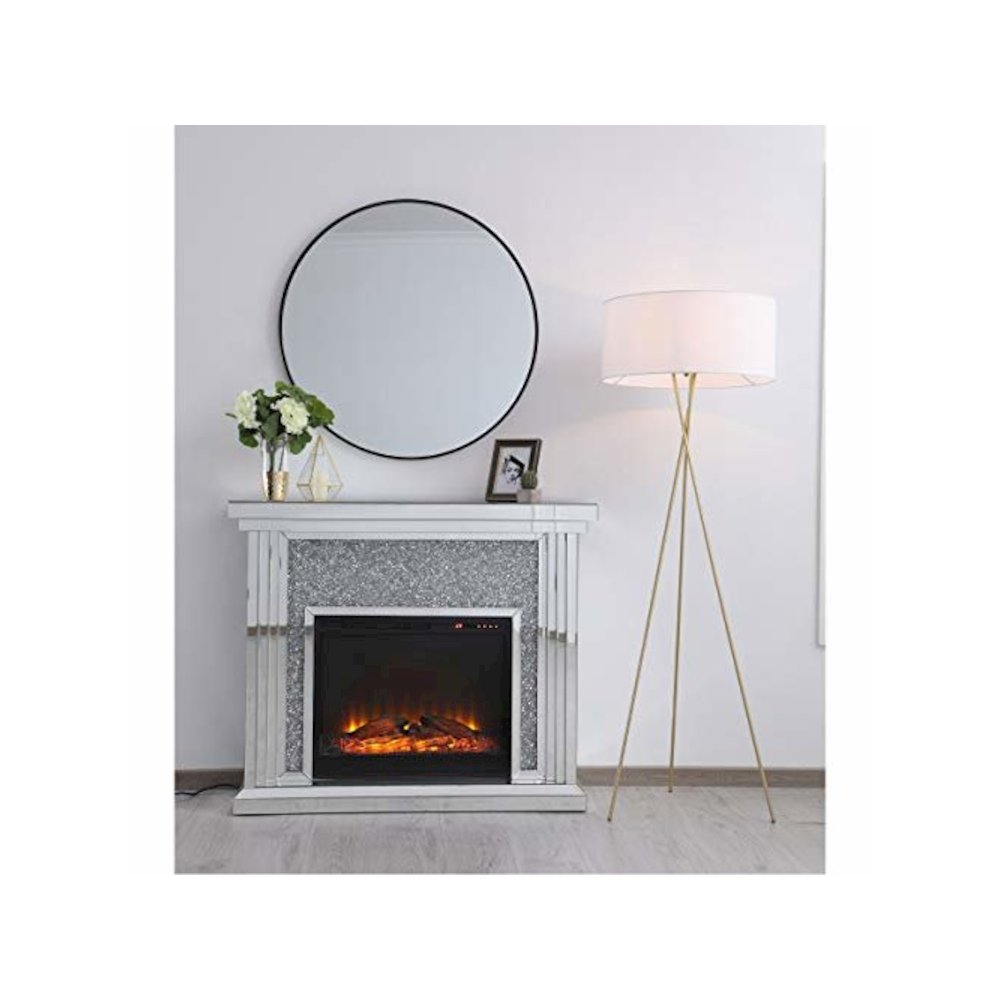 Cason 1 light Brass and White shade Floor lamp. Picture 2